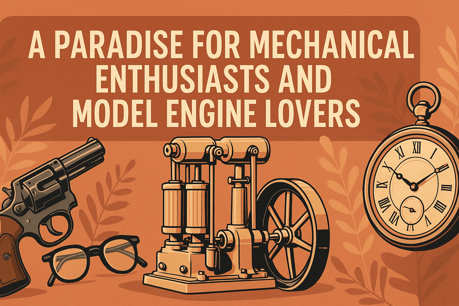 A Paradise for Mechanical Enthusiasts and Model Engine Lovers